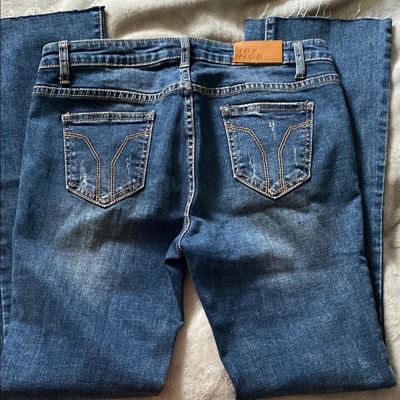 IDANCE Women's Blue Jeans size 28 - Picture 4 of 10